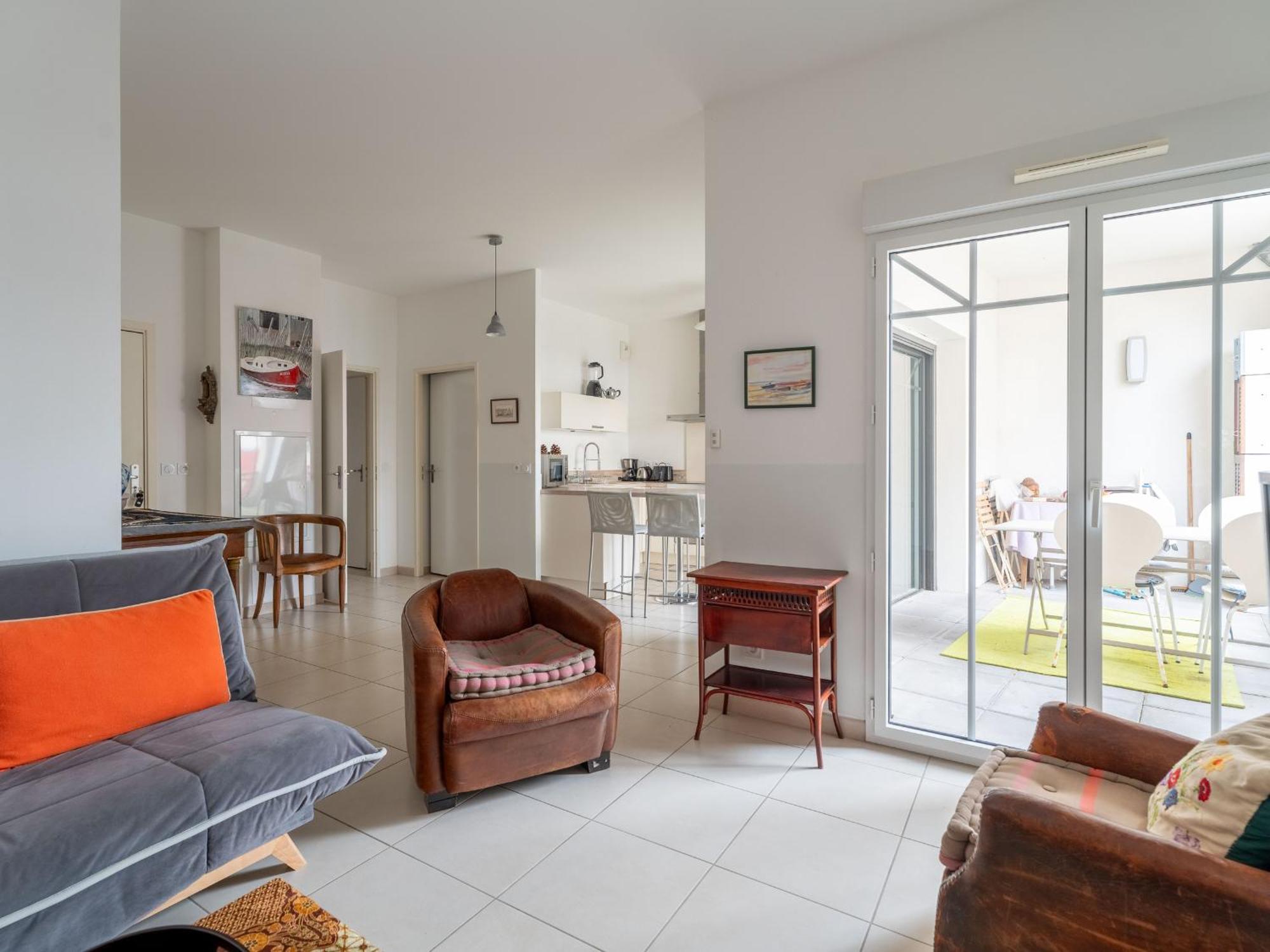 T3 En Centre-Ville D'Arcachon, Proche Plage, Balcons, Parking, Ascenseur Et Wi-Fi - Fr-1-319-440 Luaran gambar